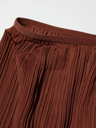 Многоярусная юбка из шифона UNIQLO 1159858297 (Коричневый L)