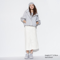 Жіноча спідниця джинсова UNIQLO 1159861479 (Білий 26)
