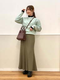 Макси-юбка UNIQLO русалка 1159864381 (Зеленый S)