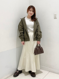 Макси-юбка UNIQLO русалка 1159864386 (Молочный M)