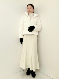 Макси-юбка UNIQLO русалка 1159864386 (Молочный M)