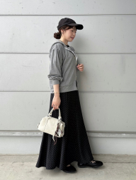 Макси-юбка UNIQLO русалка 1159864393 (Черный M)