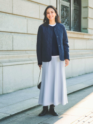 Макси-юбка UNIQLO русалка 1159864950 (Голубой S)