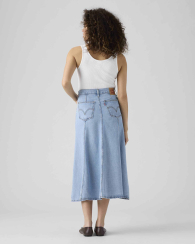 Джинсовая длинная юбка Levi's 1160265327 (Голубой 24)