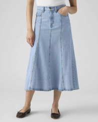 Джинсовая длинная юбка Levi's 1160265327 (Голубой 24)