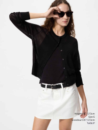 Жіноча спідниця джинсова UNIQLO 1160335750 (Білий L)