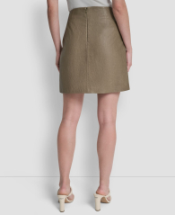 Женская мини-юбка DKNY 1161435983 (Бежевый 6)