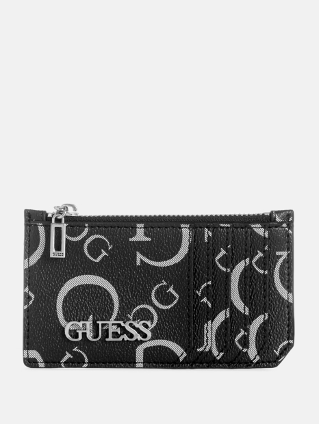 Картхолдер Guess з логотипом 1159794682 (Чорний, One size)