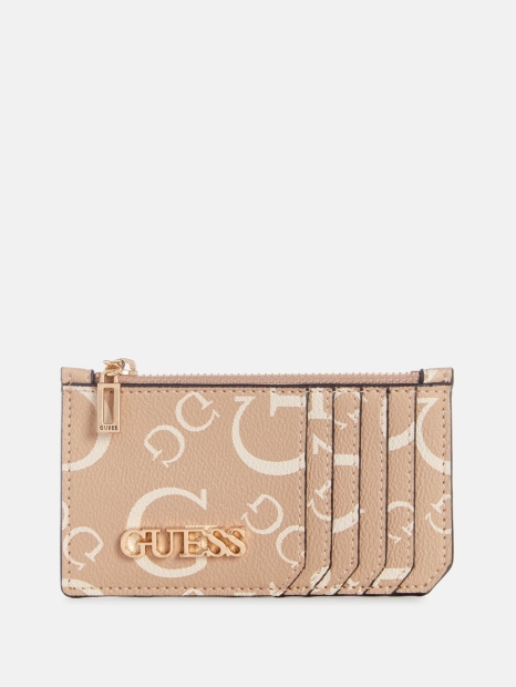 Картхолдер Guess з логотипом 1159794684 (Бежевий, One size)