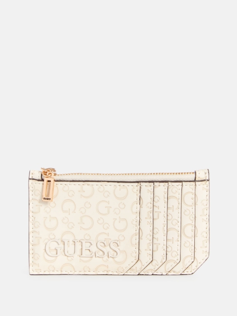 Картхолдер Guess с логотипом 1159816083 (Бежевый One size)