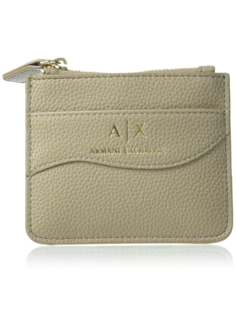 Картхолдер Armani Exchange мини-кошелек 1159827791 (Бежевый One size)