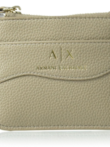 Картхолдер Armani Exchange мини-кошелек 1159827791 (Бежевый One size)