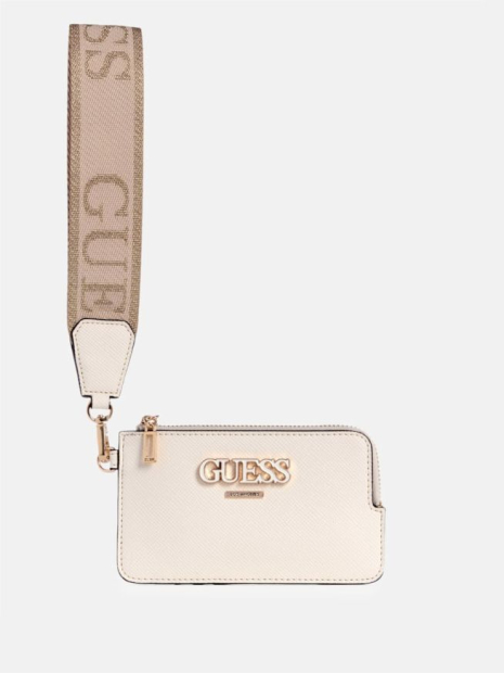 Картхолдер с ручкой Guess с логотипом 1159833522 (Белый One size)