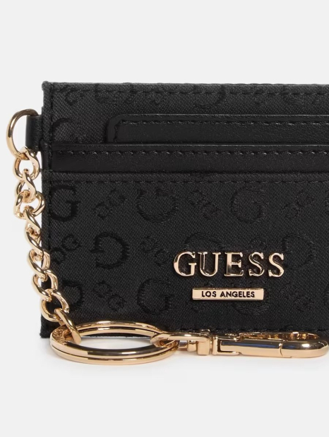 Картхолдер Guess з карабіном 1159835902 (Сірий One size)
