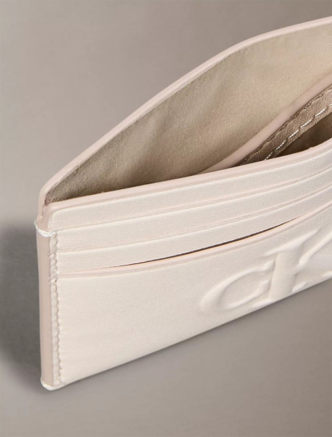 Картхолдер Calvin Klein с логотипом 1159837851 (Молочный One Size)