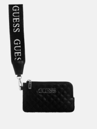 Картхолдер с ручкой Guess с логотипом 1159832699 (Черный One size)