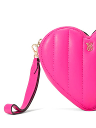 Стильний клатч Victoria's Secret у формі серця 1159834541 (Рожевий One size)