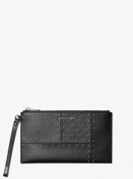 Жіноча сумка-клатч Michael Kors на блискавці в подарунковій коробці 1159835521 (Чорний One size)