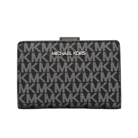 Женский кошелек Michael Kors с логотипом 1159783096 (Черный, One size)