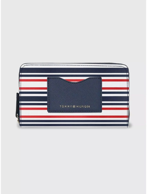 Женский кошелек Tommy Hilfiger в полоску 1159795956 (Разные цвета, One size)