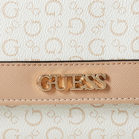 Стильний жіночий кошелек Guess на кнопці 1159796626 (Білий, One size)