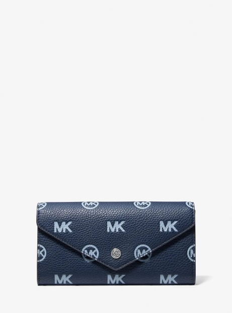 Женский кошелек Michael Kors с логотипом 1159803950 (Синий, One size)