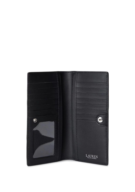 Женский кошелек из кожи Ralph Lauren 1159806301 (Черный, One size)