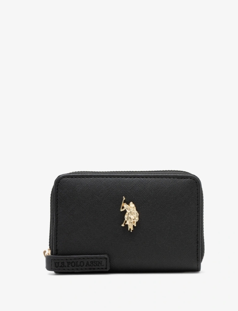Стильний жіночий гаманець U.S. Polo Assn 1159806967 (Чорний, One size)