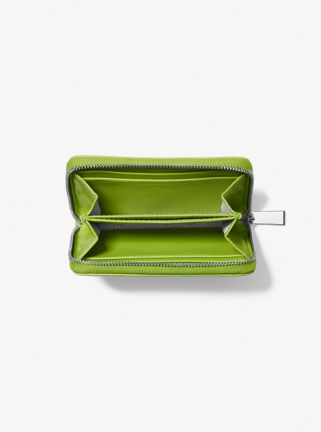 Женский кожаный кошелек Michael Kors с логотипом 1159807933 (Зеленый, One size)