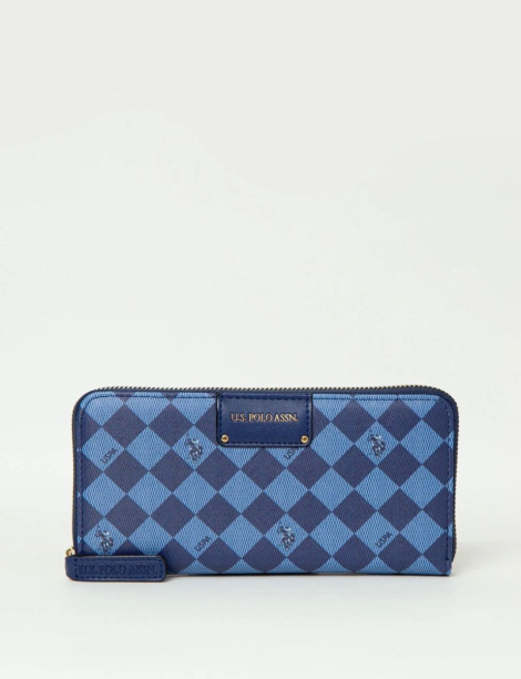 Стильний жіночий гаманець U.S. Polo Assn 1159809375 (Білий/синій, One size)