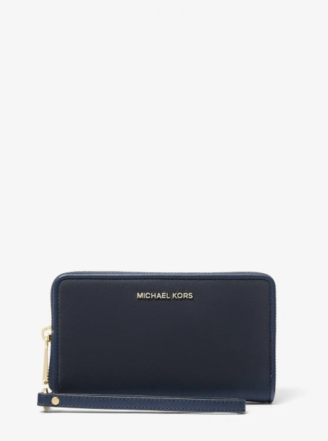 Женский кошелек из нейлона Michael Kors с логотипом 1159811597 (Синий, One size)