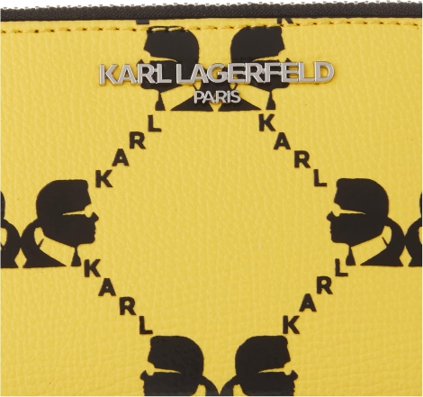 Женский кошелек Karl Lagerfeld Paris 1159813612 (Желтый, One size)