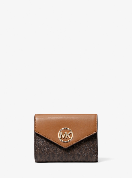 Стильный кошелек Michael Kors с логотипом 1159823135 (Коричневый One size)