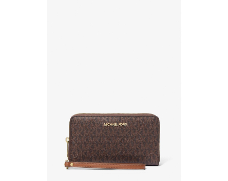 Женский кошелек Michael Kors с логотипом 1159831560 (Коричневый One size)