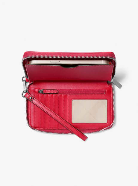 Брендовый кошелек Michael Kors с принтом 1159831723 (Красный One size)