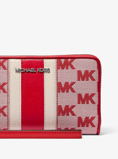 Брендовый кошелек Michael Kors с принтом 1159831723 (Красный One size)