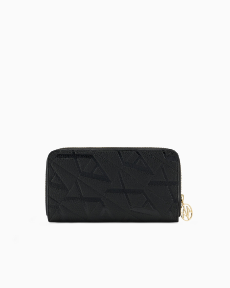Стильный кошелек Armani Exchange с логотипом 1159833111 (Черный One size)