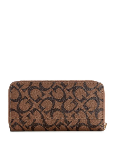 Жіночий гаманець Guess на блискавці 1159834144 (Коричневий One size)