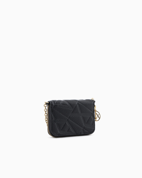 Кошелек Armani Exchange с длинной цепочкой 1159834628 (Черный One size)
