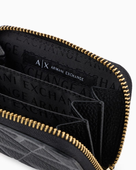 Кошелек Armani Exchange с длинной цепочкой 1159834628 (Черный One size)