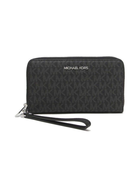 Женский кошелек Michael Kors с логотипом 1159835670 (Черный One size)