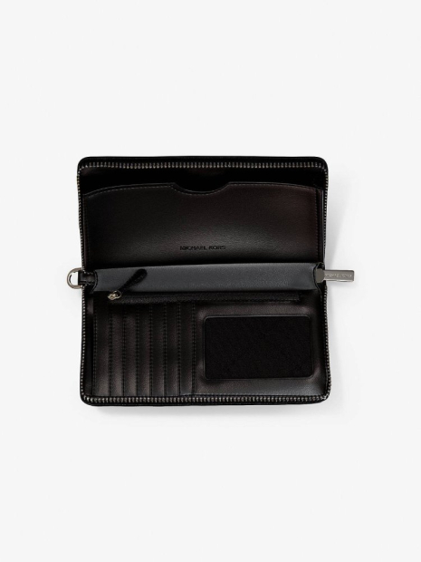 Женский кошелек Michael Kors с логотипом 1159835670 (Черный One size)