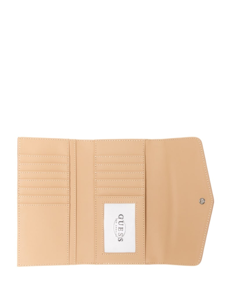 Стильный женский кошелек Guess на кнопке 1159836584 (Синий One size)