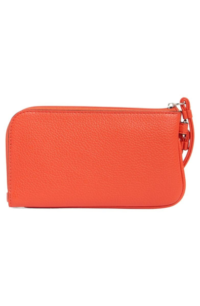 Стильный клатч Calvin Klein с ремешком на руку 1159837330 (Оранжевый One size)
