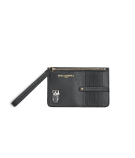 Женский кошелек Karl Lagerfeld Paris с ручкой 1159781079 (Черный, One size)