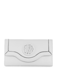 Стильный женский кошелек Guess на кнопке 1159784086 (Белый, One size)