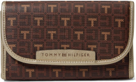 Стильный женский кошелек Tommy Hilfiger с логотипом 1159784499 (Коричневый, One size)