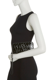 Стильный кошелек-клатч Calvin Klein на молнии 1159788669 (Черный, One size)