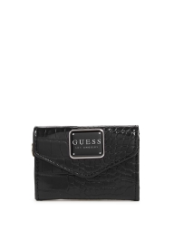 Женский подарочный набор Guess кошелек и картхолдер 1159797252 (Черный, One size)