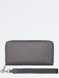 Стильний гаманець Calvin Klein з ремінцем на руку 1159805587 (Сірий, One size)